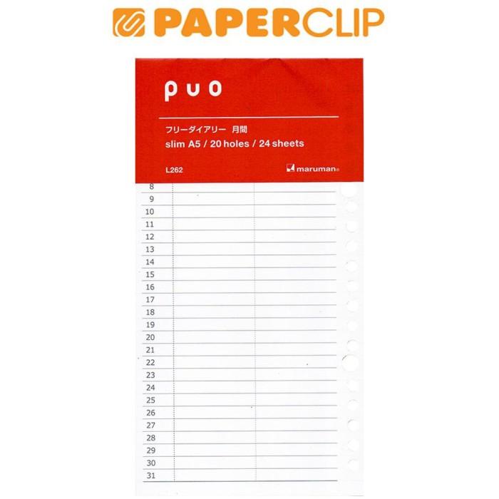 

Binder | Loose Leaf A5 Maruman L262 24S Kualitas Terbaik