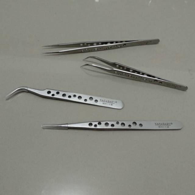 Tweezer Nagaraku / Pinset Nagaraku Bolong