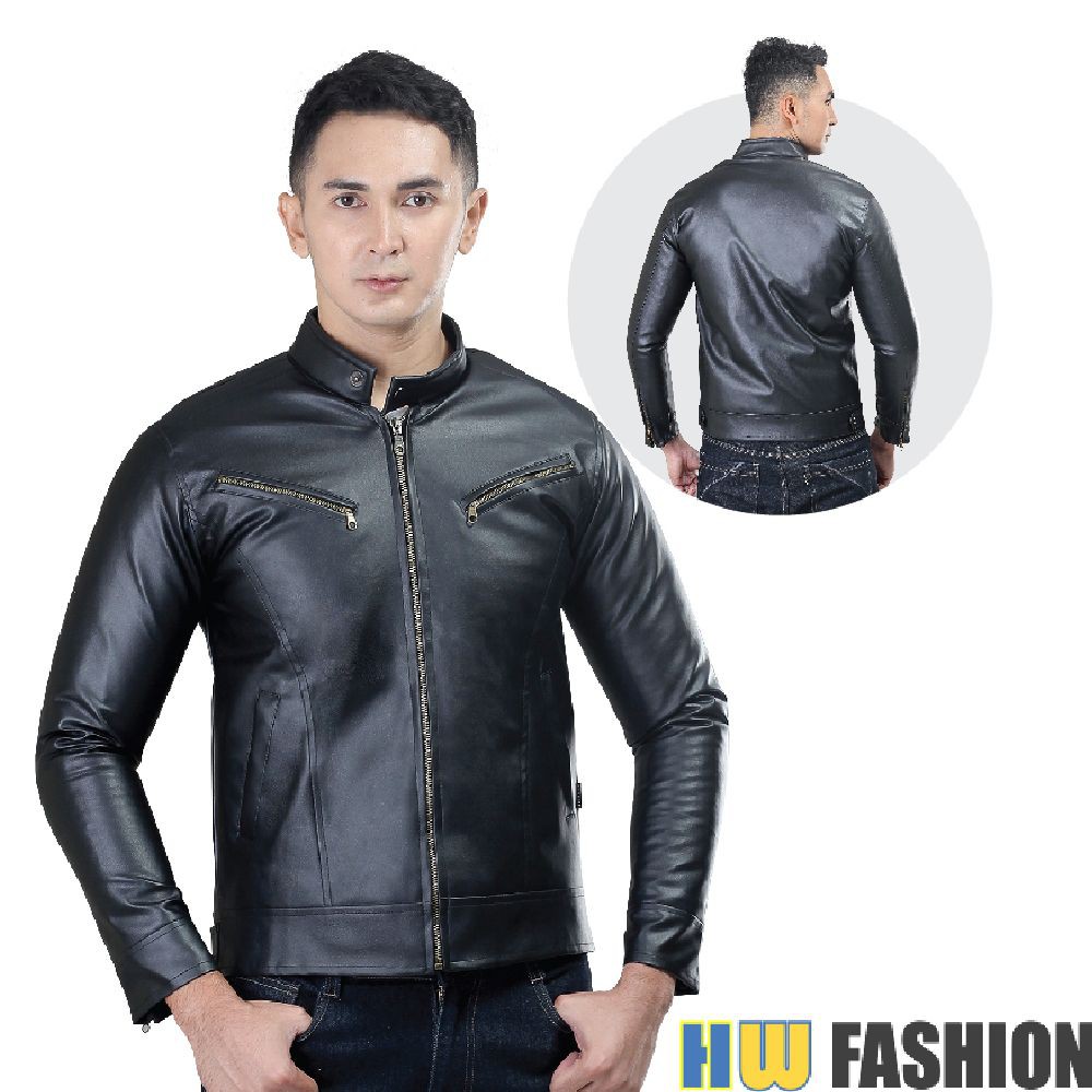 Inficlo - INF 205 Jaket Pria Hitam murah original cibaduyut keren