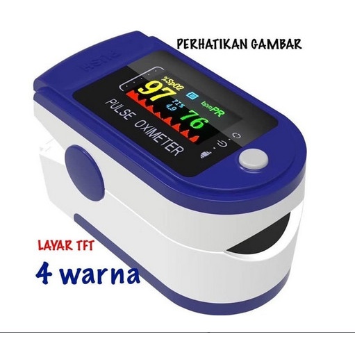 Oximeter Oxymeter Oksimeter Fingertip Pulse Ukur heartrate kadar oksigen darah Murah