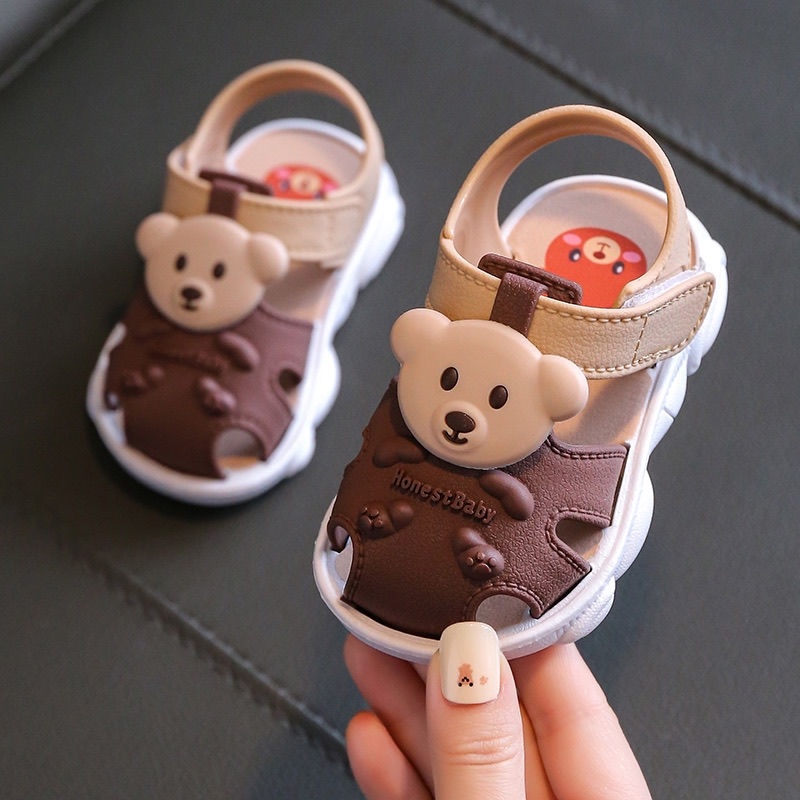 PROMO 6.6 IMPORT Okaybaby B192 Sandal Balita Anak Laki Laki Perempuan Lucu Bagus Lembut Termurah Kekinian Sendal Casual Sepatu Bayi Cewek Cowok Bahan Anti Slip Anti Licin Bahan Karet Jelly 6 Bulan - 3 Tahun Terbaru