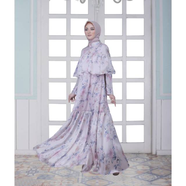 QANINDA BY Judith Kaftan by Judith sutra Itali original Kaftan Muslimah Kaftan Wanita Exclusive