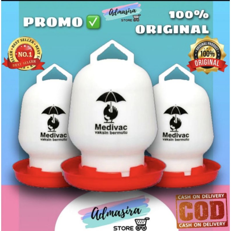 TMA TEMPAT MINUM Ayam 2 liter Medion