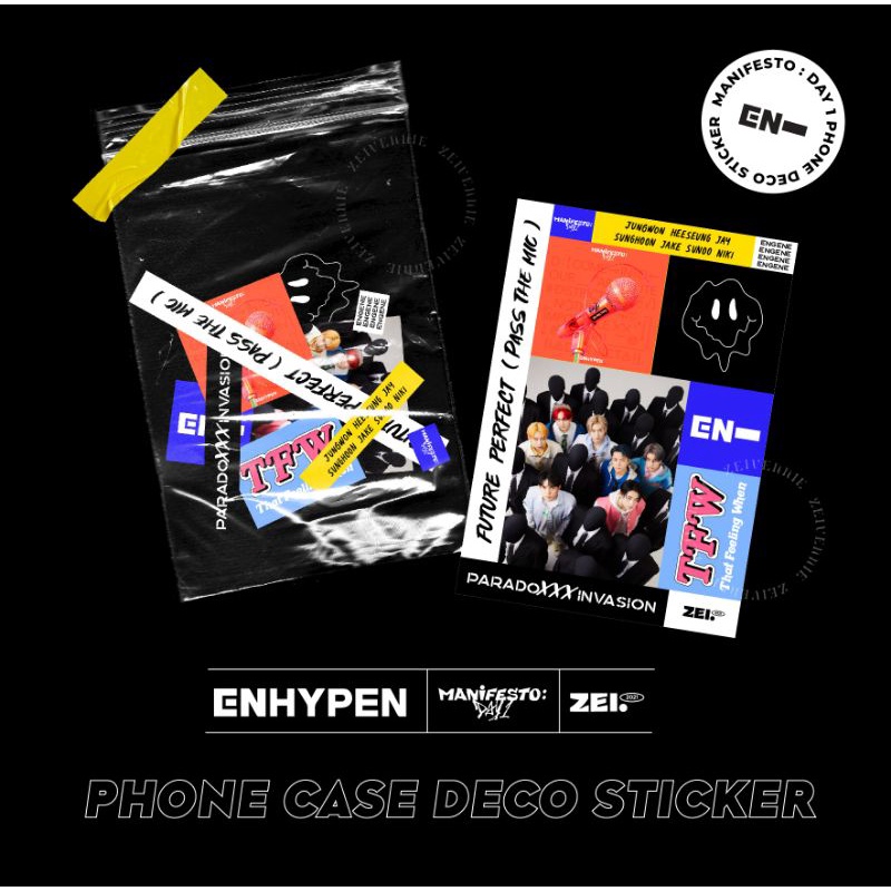 Jual Enhypen Sticker Manifesto: Day 1 ukuran A6 | Shopee Indonesia