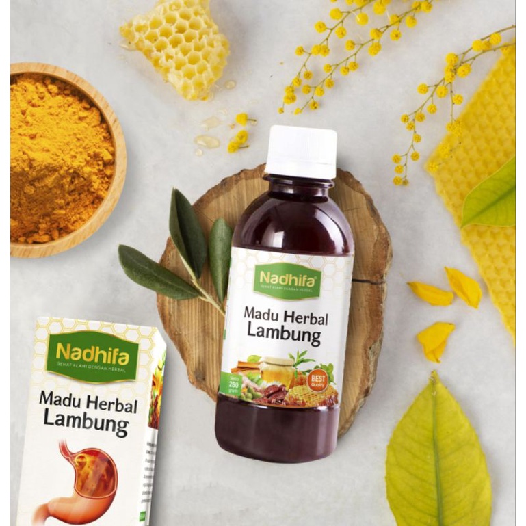 Madu Sehat Lambung Nadhifa Madu Herbal Untuk Gerd Asam Lambung dan Maag