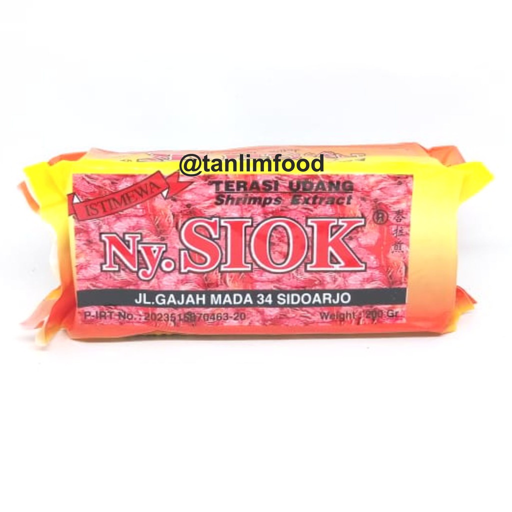 Terasi / Belacan Udang Ny. Siok 200gr