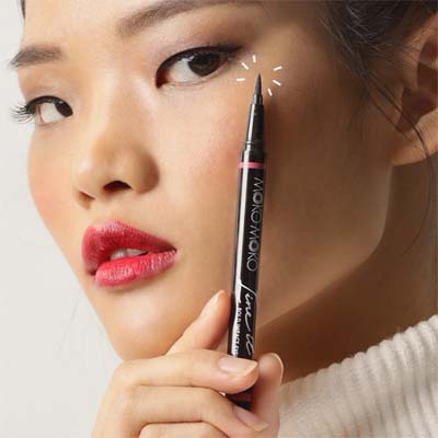 [BPOM] Moko Moko Bold Impact Eyeliner Intense Black Hitam