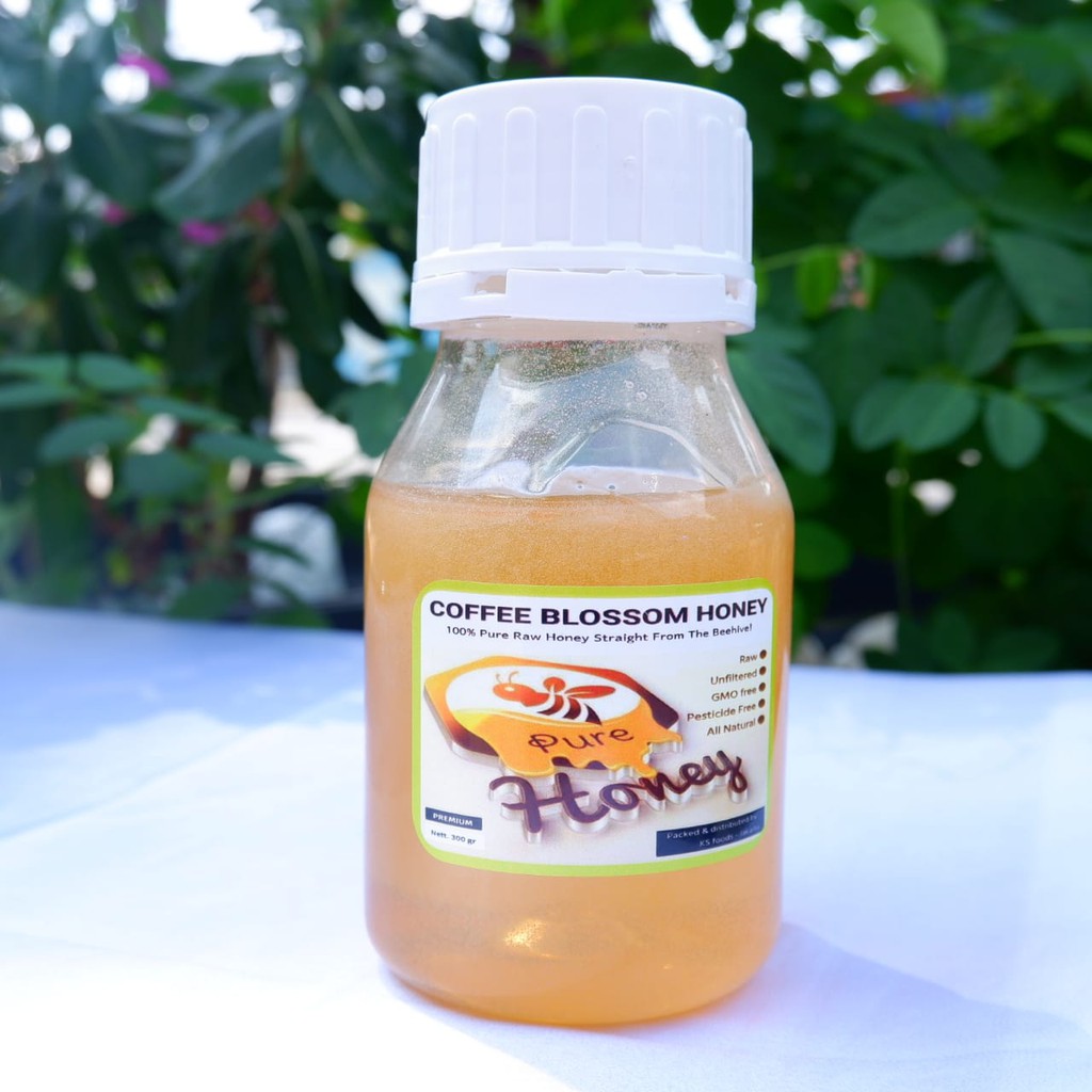 

PRODUK TERLARIS! Raw Honey Coffe Wild Blossom 100% Murni