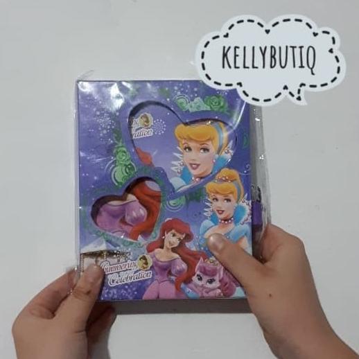 jual Princess Diary Buku Catatan Harian + Kunci Gembok Karakter Princess