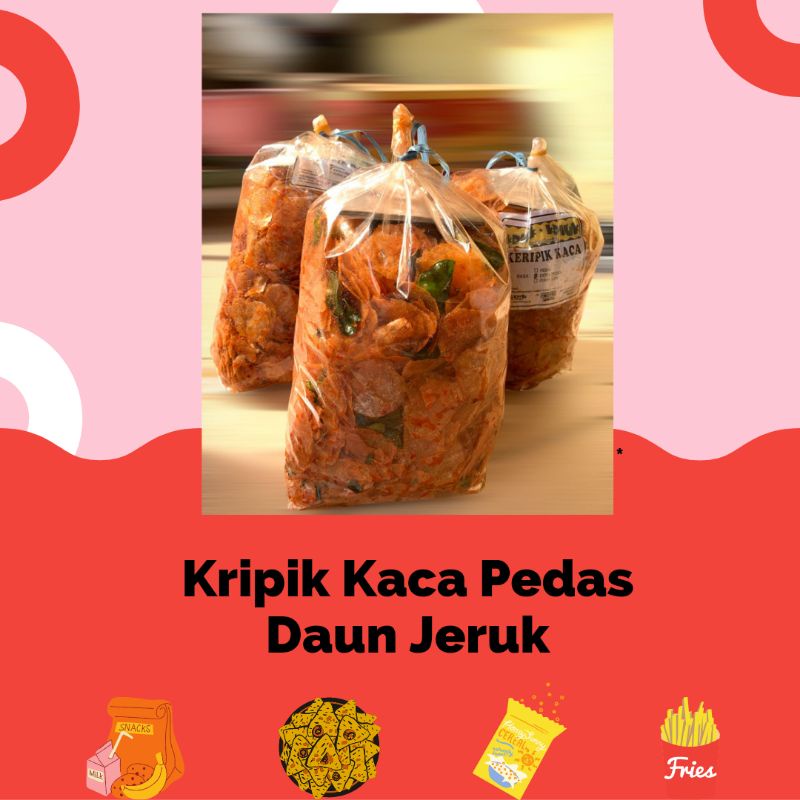 

Kripca Keripik kaca Pedas Original Cabe Hijau | Seblak Tipis / Keripik Beling Pedas Viral / Snack Kiloan jajan kiloan