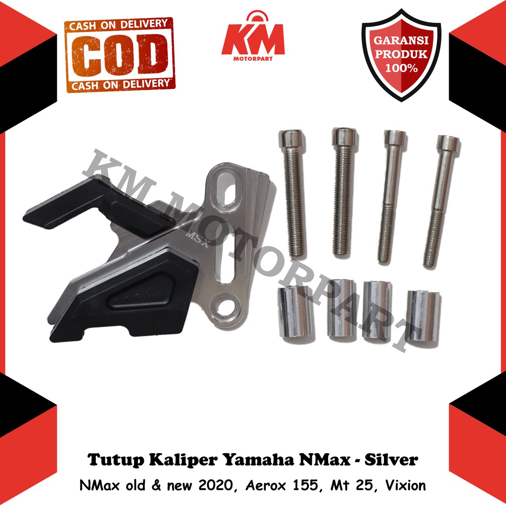 Cover Kaliper CNC Yamaha Nmax N Max Aerox 155 Mt 25 Vixion Tutup Kaliper Variasi