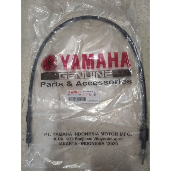 Kabel speedometer original Yamaha untuk motor Vega tromol/crypton/Force1/Alfa. 3ay-h3550-00