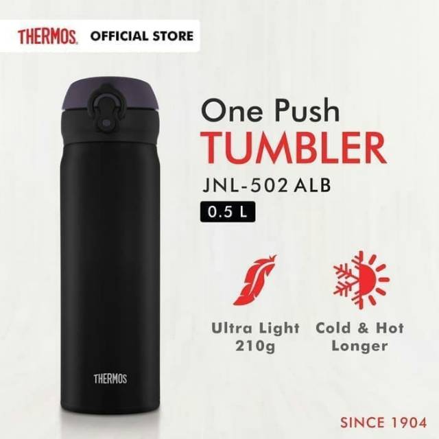 Thermos One Push Tumbler Ultra Light JNL-502 500ml