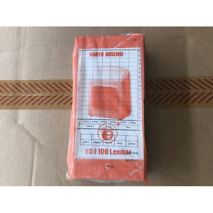 

Terlaris kartu absensi Keren