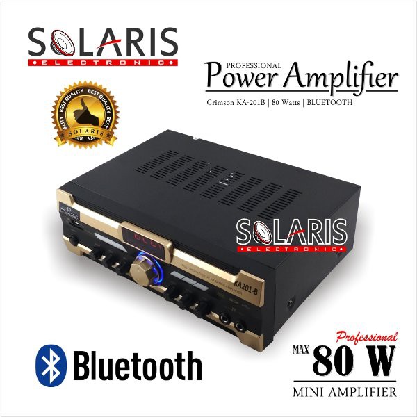 POWER AMPLIFIER BLUETOOTH CRIMSON KA-210 B