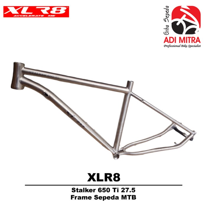 Jual XLR8 Stalker 650 Titanium Frame Sepeda MTB [Frame Only] Indonesia