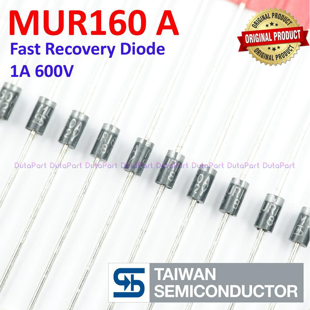 MUR160 1A 600V ORIGINAL TSC TAIWAN Fast Recovery Diode Dioda MUR160A