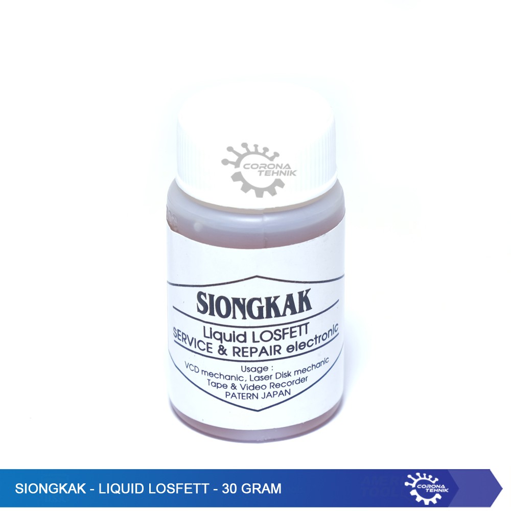 Siongkak - Liquid Losfett - 30 Gram