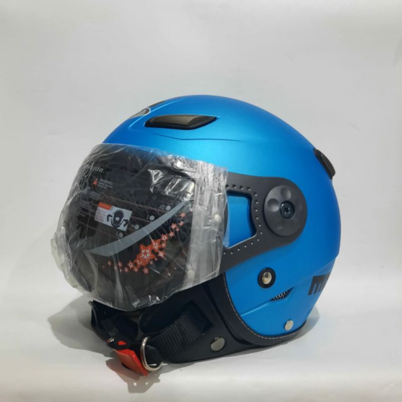 Helm Bogo Jpn Momo Ice Blue Doff