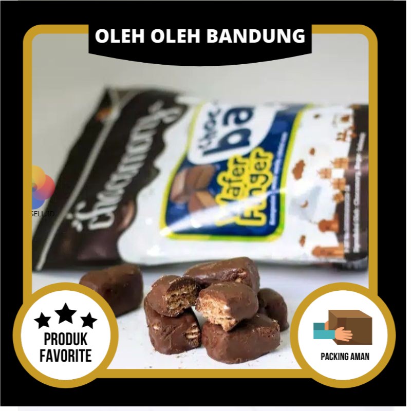 

Chocomory - Choco Bag Wafer Finger 150gr - Wafer Coklat - Oleh Oleh Kue Bandung