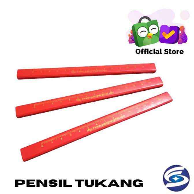 

PENSIL TUKANG KAYU / PENSIL TUKANG BANGUNAN / CARPENTER PENCIL IMPORT ptfutur57