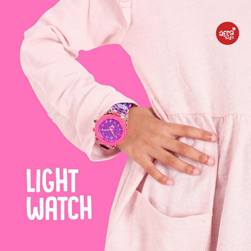 Jam Tangan anak Afrakids / Light Watch Afrakids