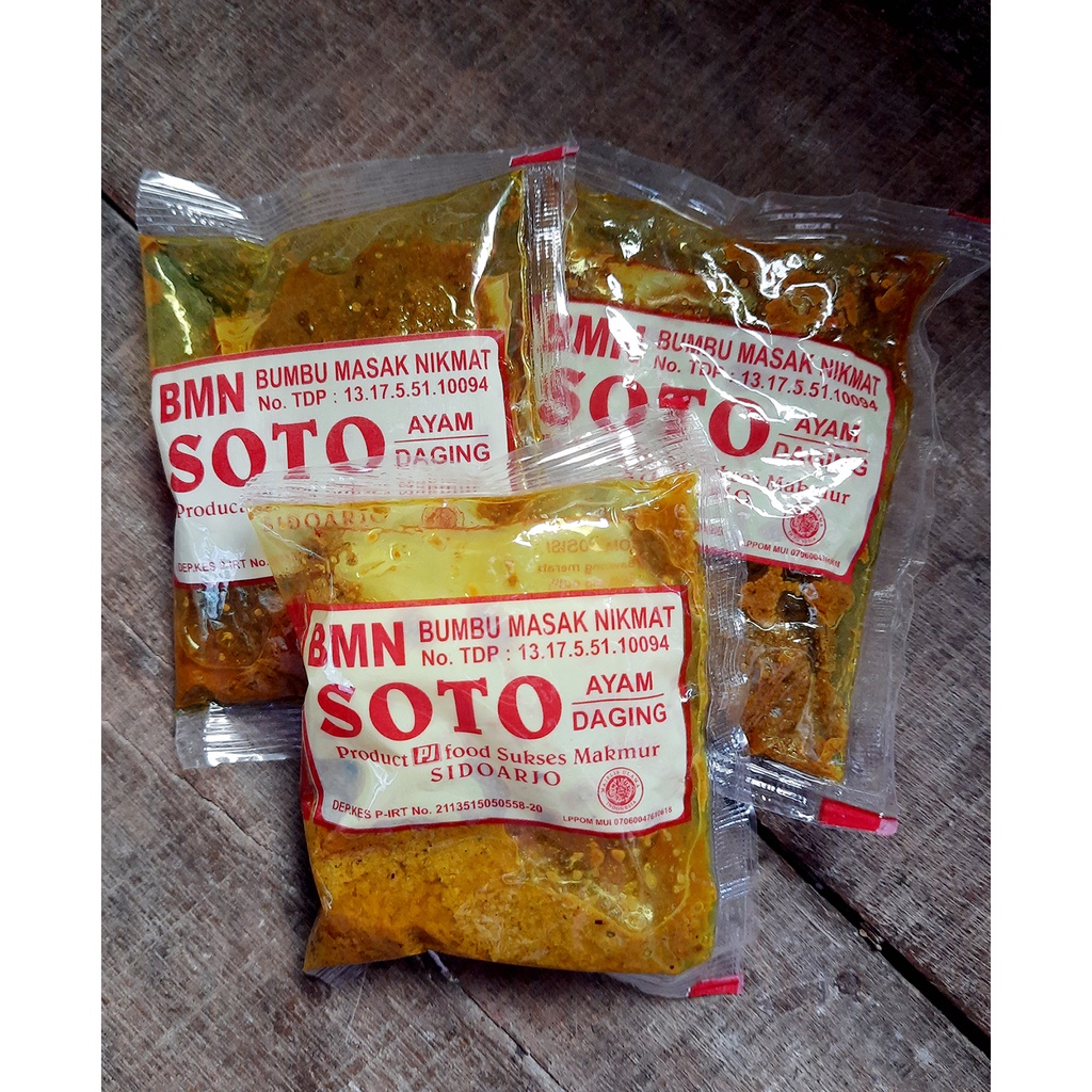 

S3014 Bumbu Soto Instan Cap BMN 40g