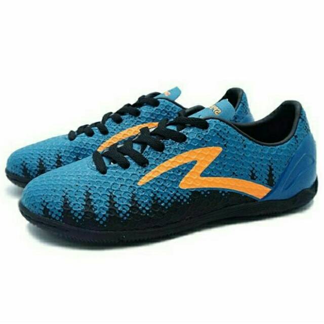 Sepatu Futsal Specs Cyanide Wildcat (Black/Molluset Green)