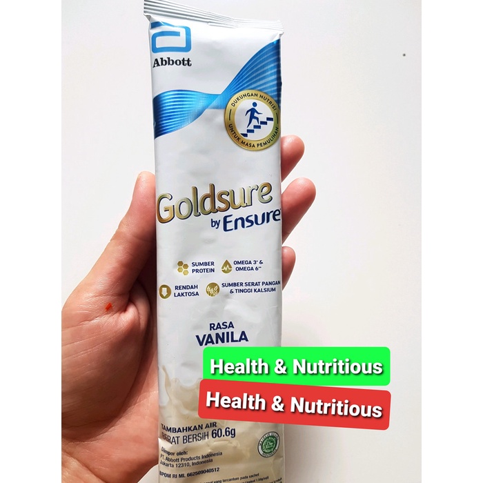 

Ee510 Terbaru! Susu Goldsure Sachet Ensure Sachet Vanila Susu Tinggi Protein 6Ggddv