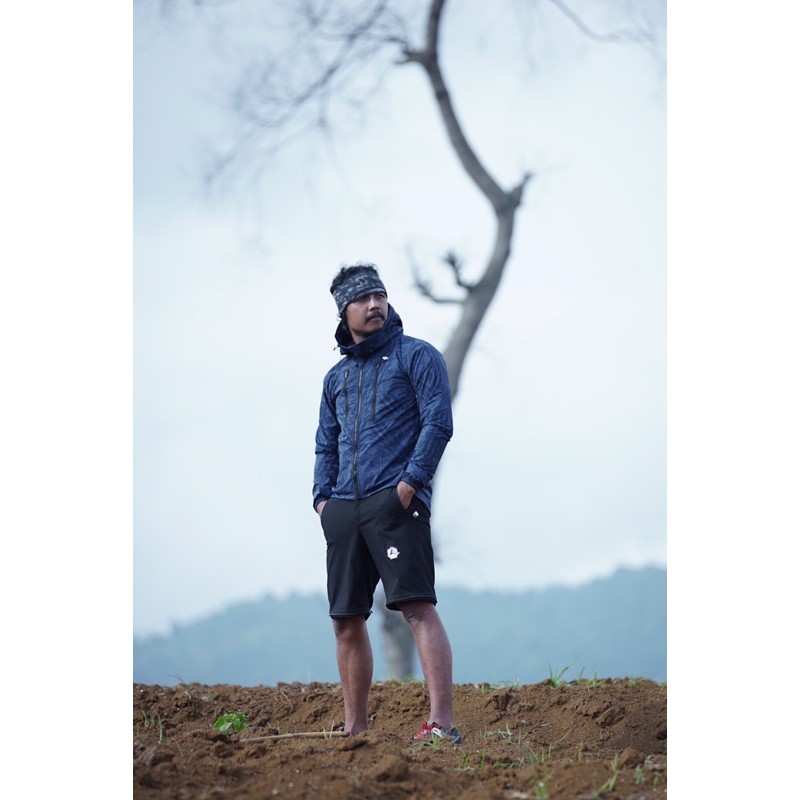 jaket running prau biru ads