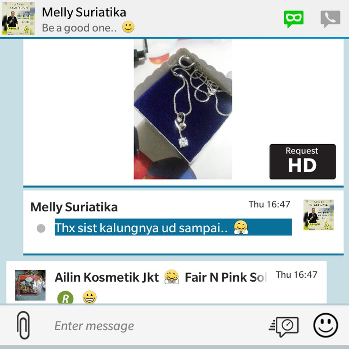 KEJUTAN PELANGGAN DROPSHIP 6/3/2015 AILIN KOSMETIK