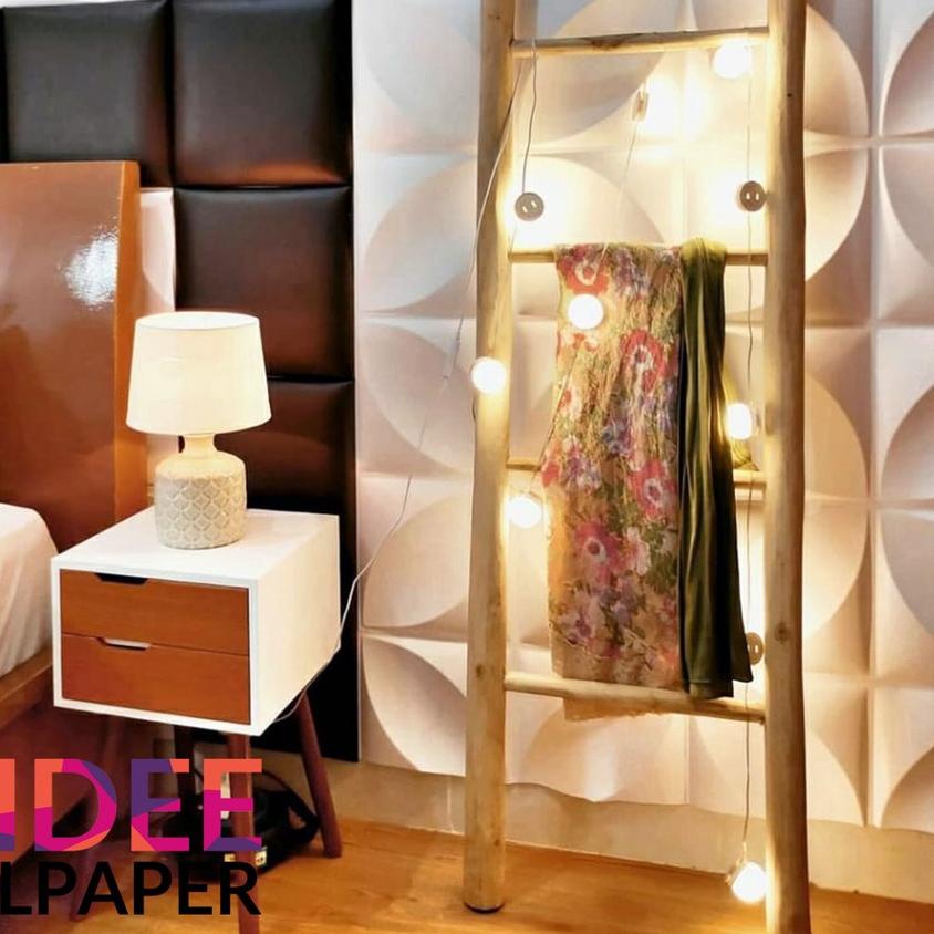 ۝ TRIDEE WALLPANEL | WALLPAPER DINDING DEKORASI | WALL PANEL 3D DINDING PVC ♧