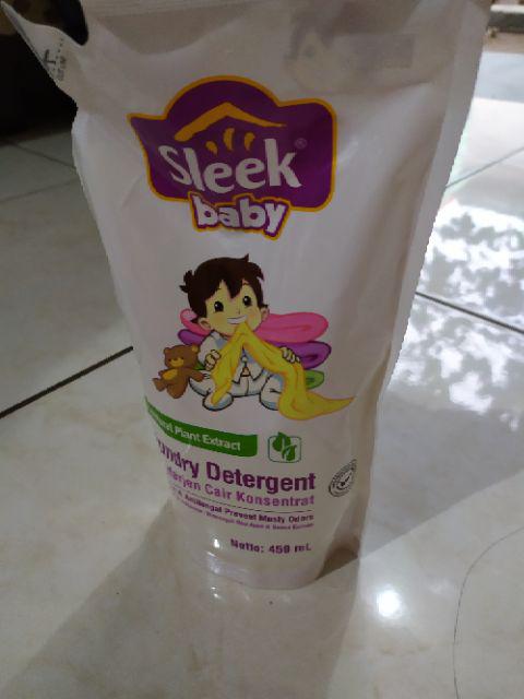 Sleek Detergent Atau Sabun Cuci Baju 450ml Refill