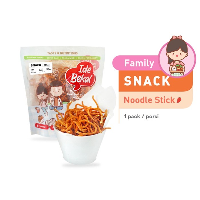 

Idebekal Noodle Stick / Menu Family Snack / Family Frozen Food - BARU