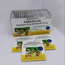 Asmasolon Tablet / obat sesak nafas