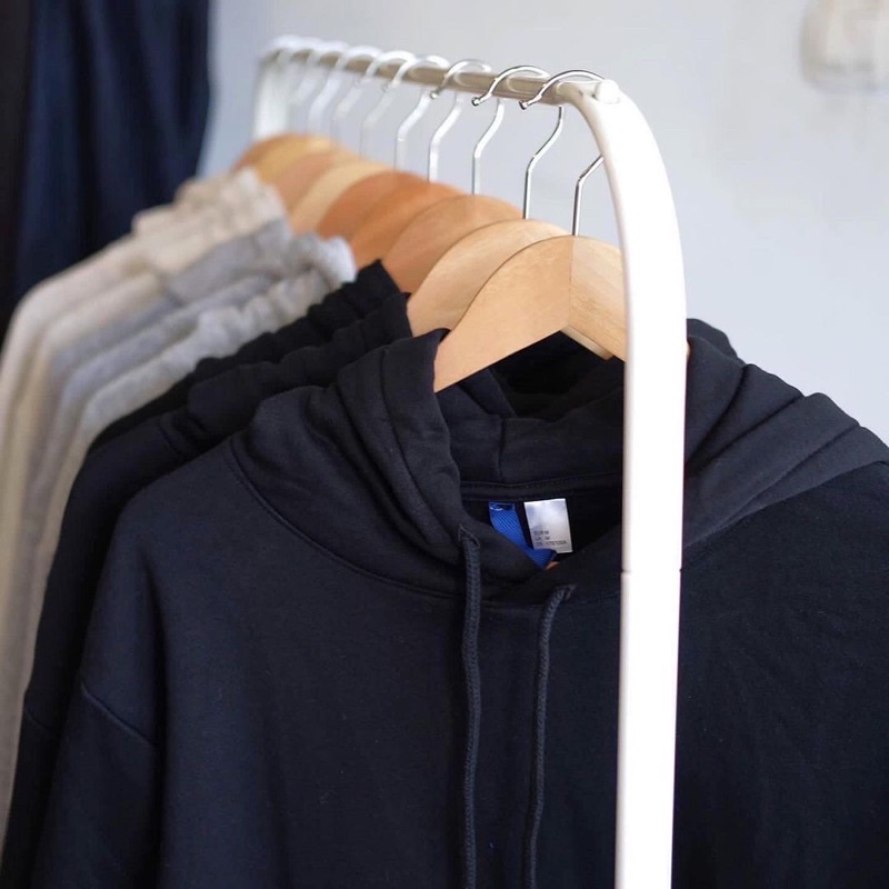 Hoodie H*M Polos Basic Relaxed-fit sweatshirt Original