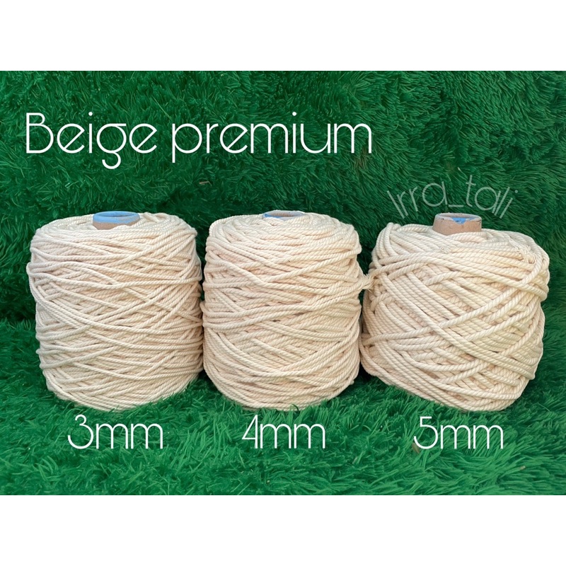 Tali katun PREMIUM BEIGE 1kg