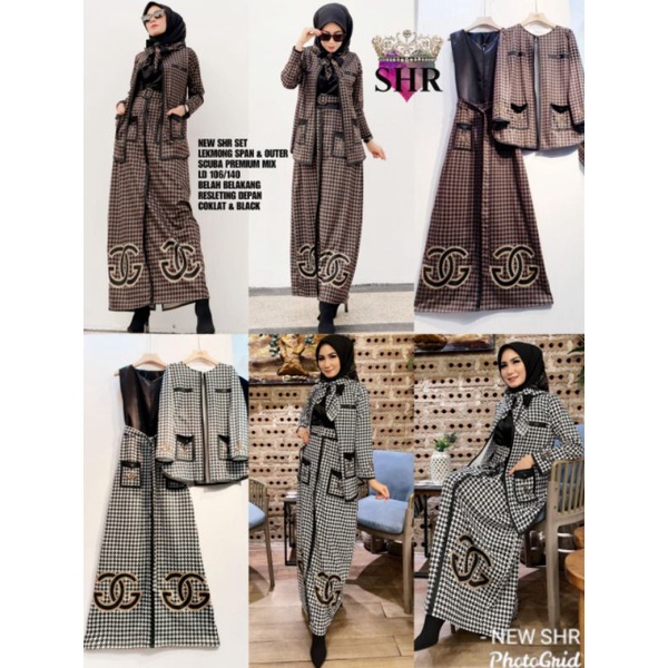 NEW SHR SET LEKMONG SPAN & OUTER TERMURAH DAN MODEL TERBARU