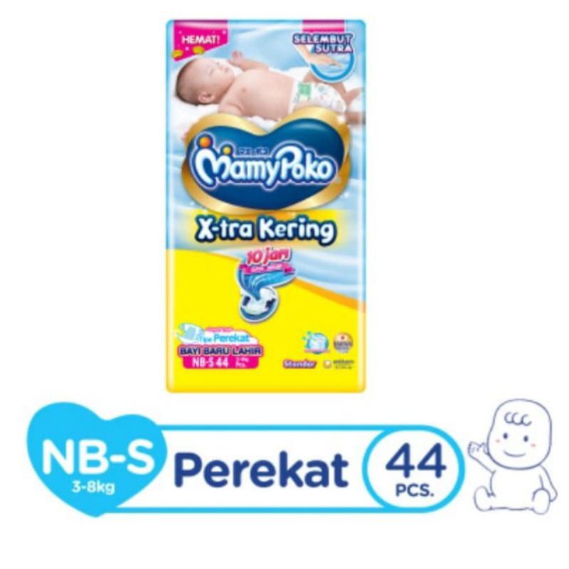 MAMYPOKO XTRA KERING NB-S44 TIPE PEREKAT