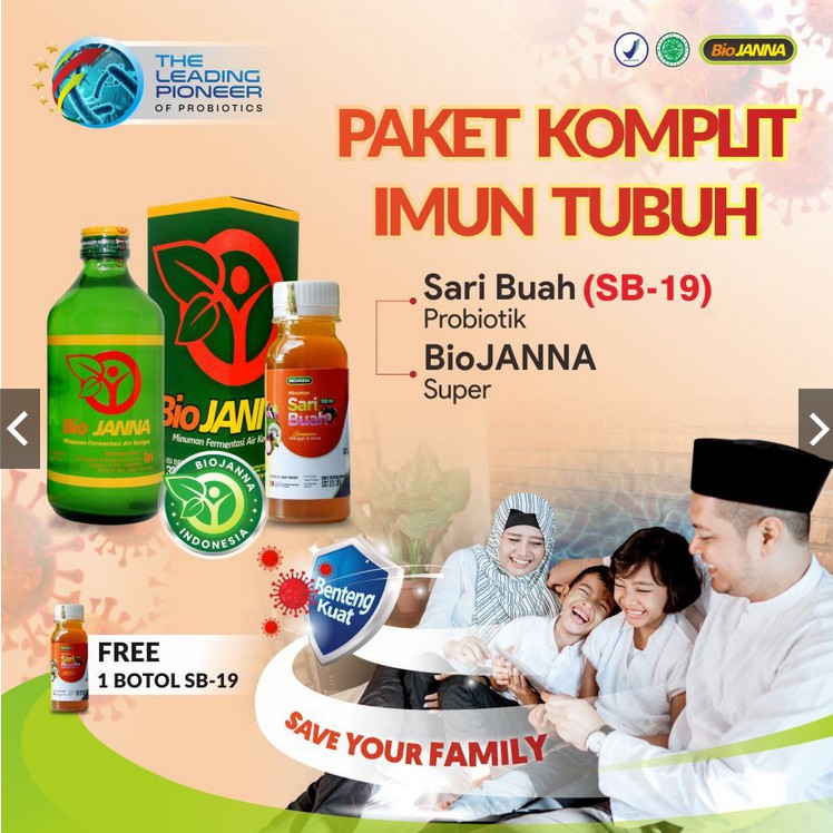 

Biojanna + SB19 = Free SB19 | BIOJANNA SUPER | SARI BUAH PROBIOTIK | SARI BUAH BIOJANNA