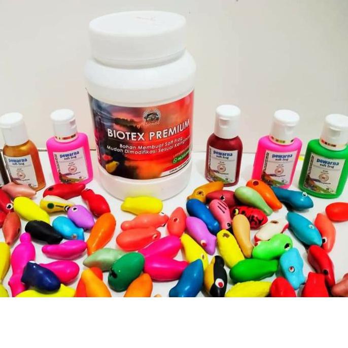 ♤ Biotex Premium Bahan Bikin Soft Frog Kemasan 900 ml ۞