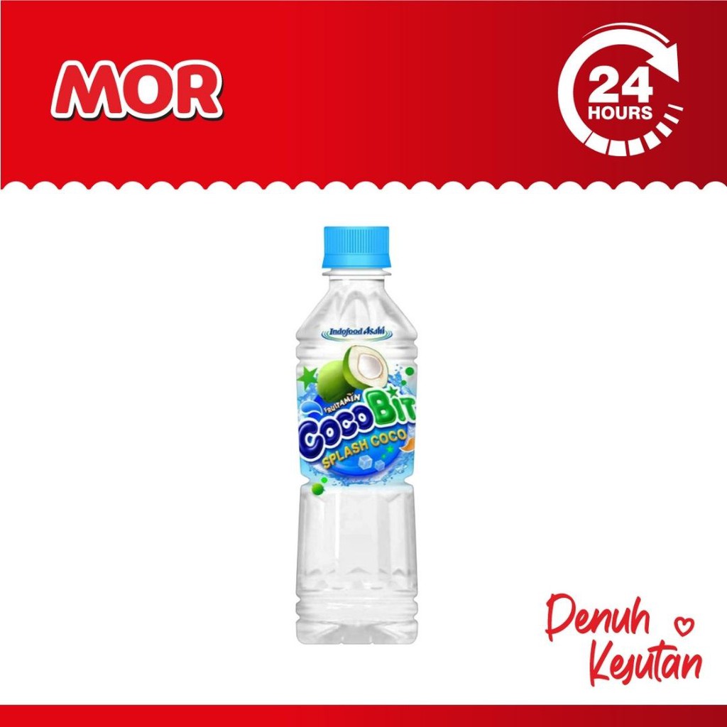 

COCOBIT Splash Coco Fruitamin Minuman Kelapa 350 ml