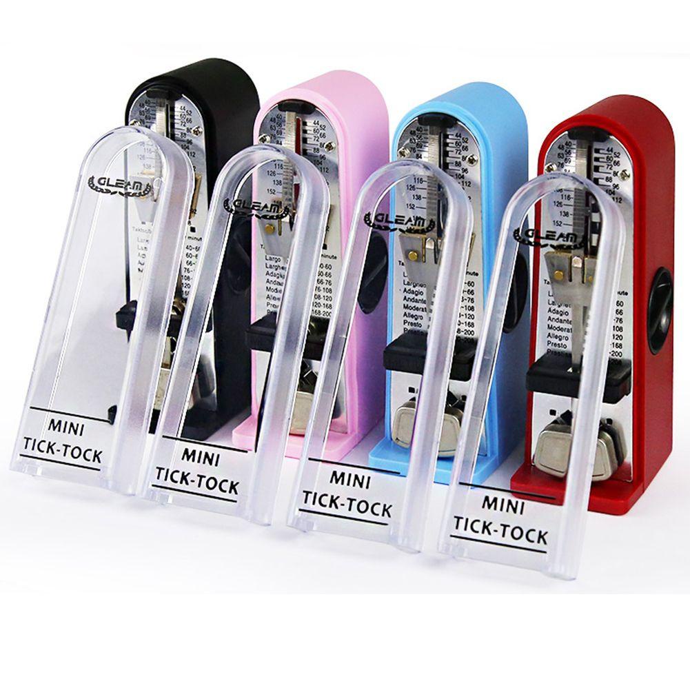 Chookyy Mekanik Metronome Metal Portable Mechanism Mini Tick-tock Untuk Gitar Piano Violin Ukulele