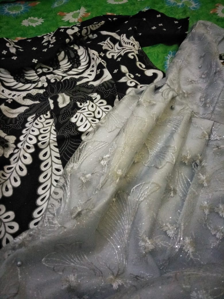 New Arrival Ready 5 Warna | Nayaka Batik-batik Couple Maxy Kayla Nagita Tulle Memutar Rempel Tutu