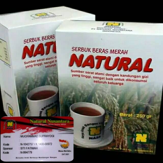 

Serbuk Beras Merah Natural Murah original