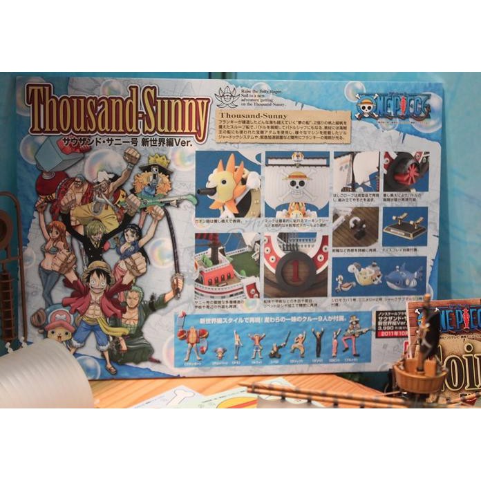Thousand Sunny New World Model Kit Original Bandai