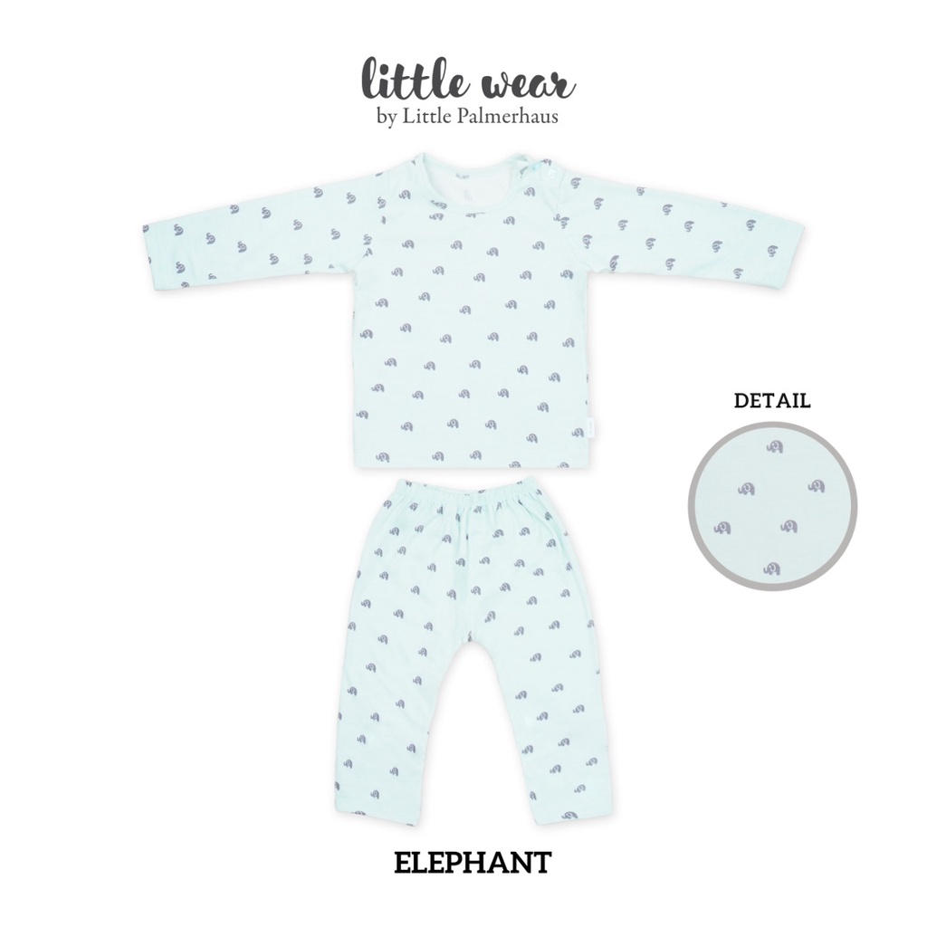 [Size 1-5y] Little Wear By Little Palmerhaus Shoulder Button Long Sleeve