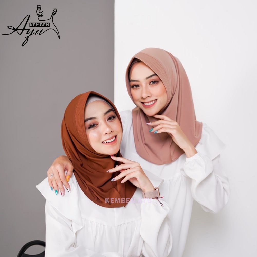 Jilbab Hijab Sport Langsungan Jersey Premium Kerudung Olahraga Instan Krudung Jaman Sekarang Bergo Futsal Cewek Polos Sporty Volly Lari Voli Senam Murah Jersy Menutup Nutup Dada Kaos Warna Cream Putih Pink Muda Import Kurung Pet Tebal Seport Olah Raga Pad-5