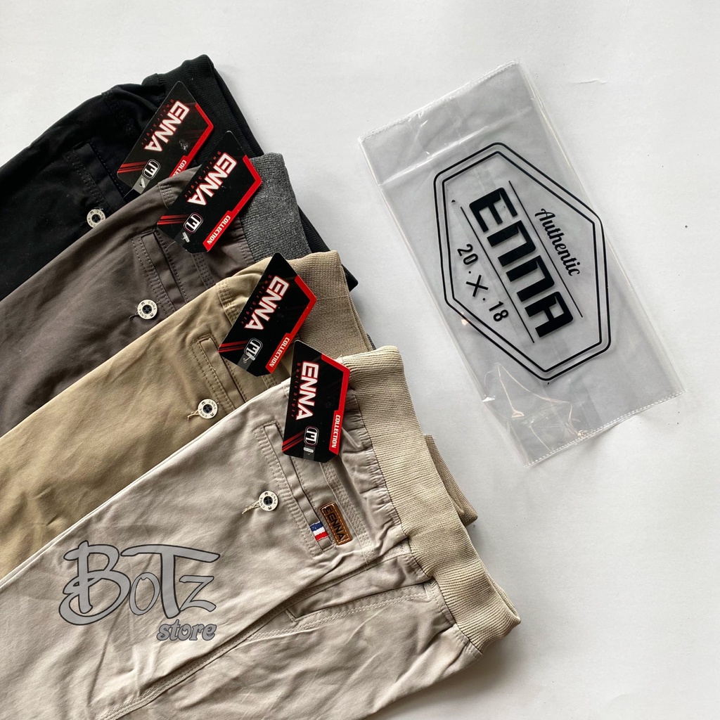 Short Chino Pants ENNA - Stretch - all catalog - Celana Chino pendek karet rib rip