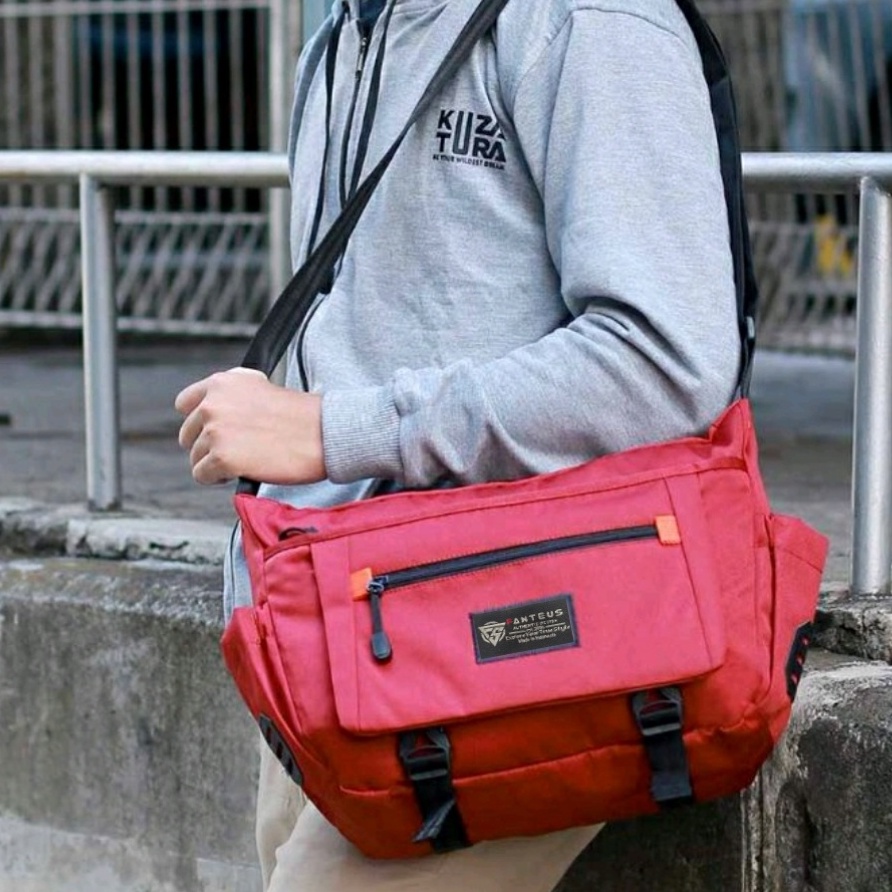 Tas Traveling Slingbag Pria Wanita Tas Selempang Kerja Tactical Distro fanteus